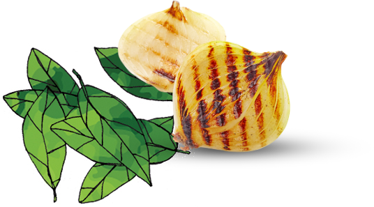 grilled-onions-leafs